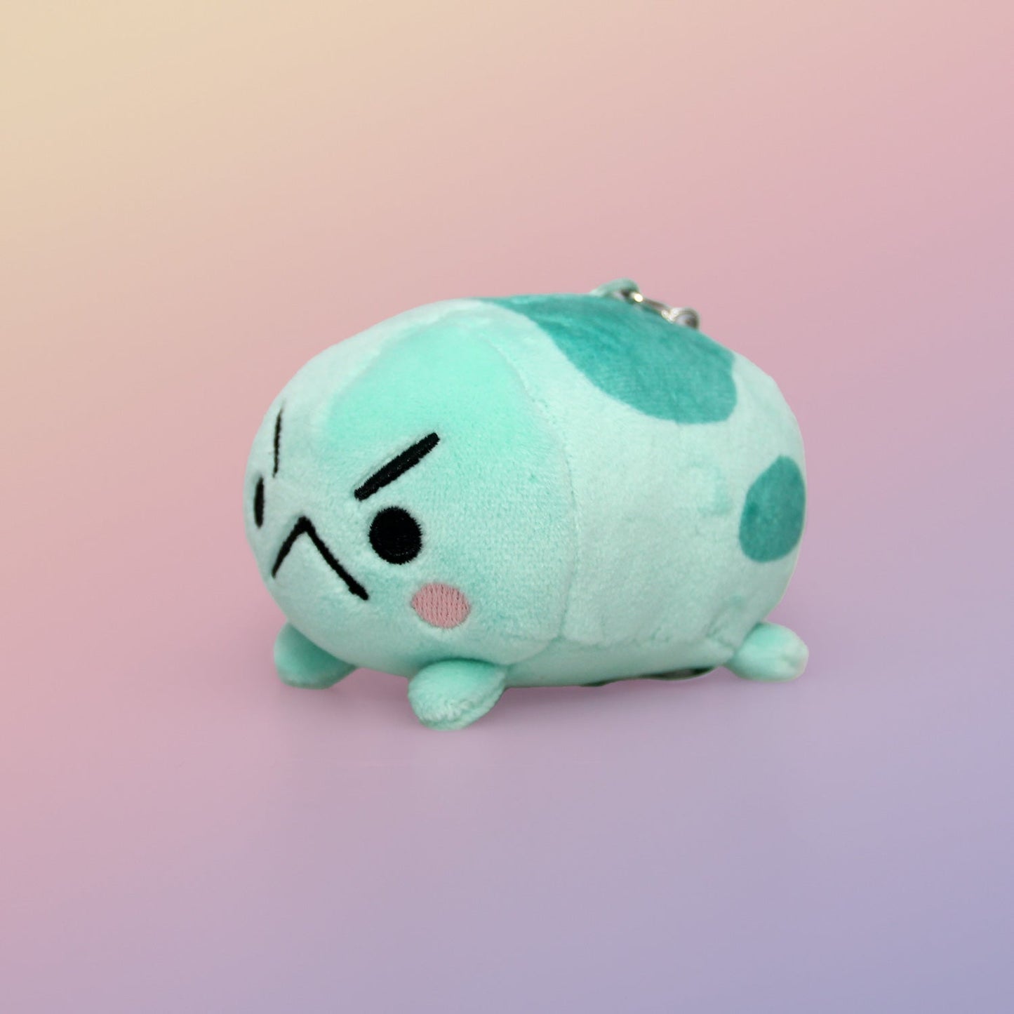 Angy Frog Keychain Plush - Limited