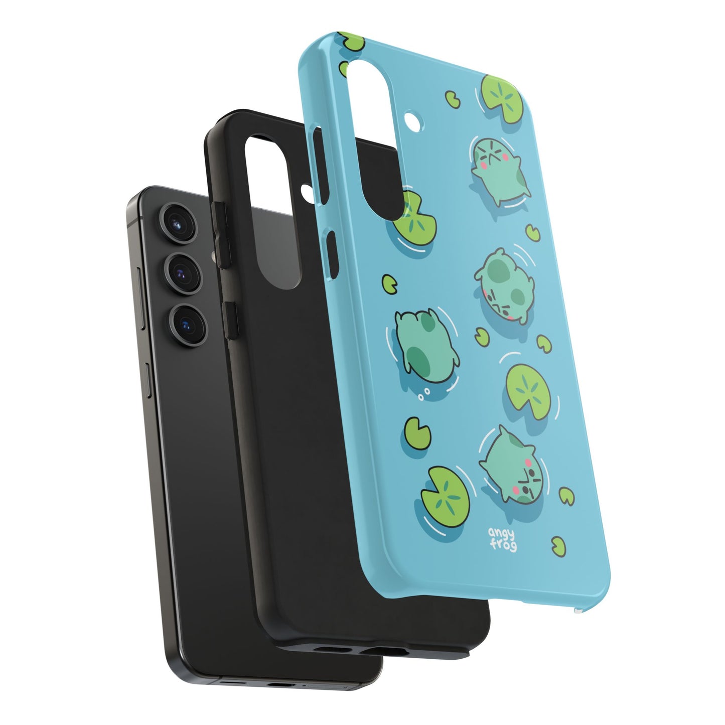 Angy Frog Tough Phone Cases