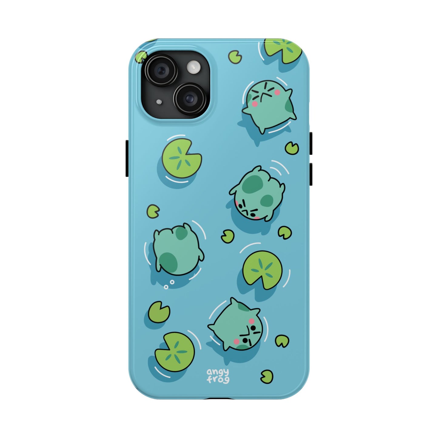 Angy Frog Tough Phone Cases