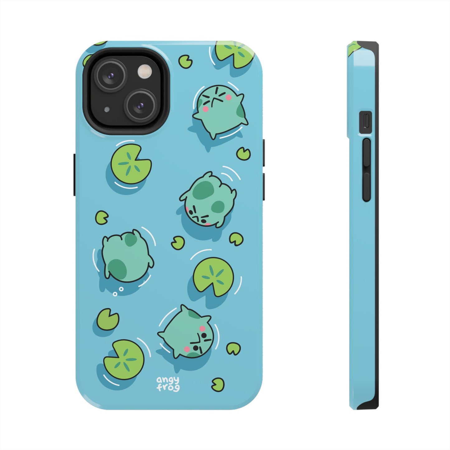 Angy Frog Tough Phone Cases