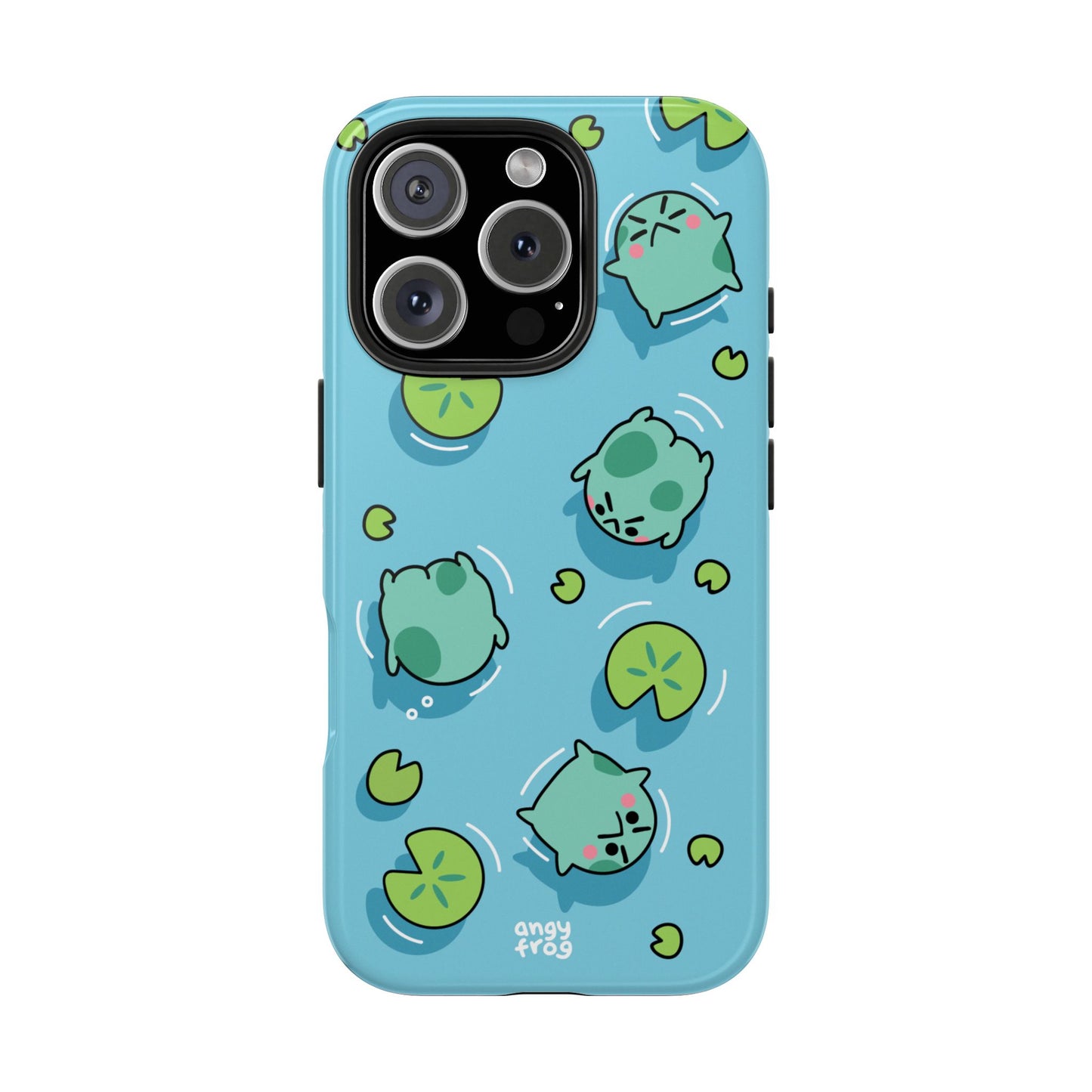 Angy Frog Tough Phone Cases