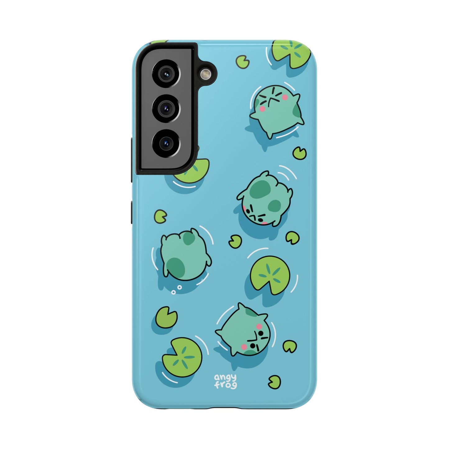 Angy Frog Tough Phone Cases