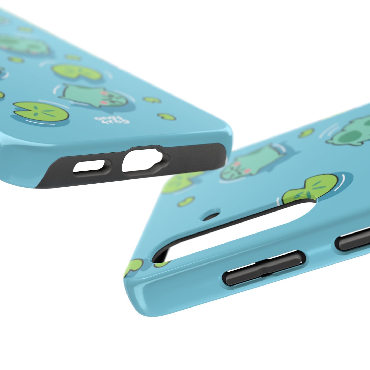 Angy Frog Tough Phone Cases