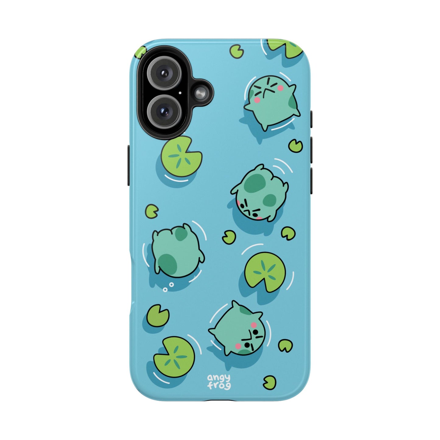 Angy Frog Tough Phone Cases