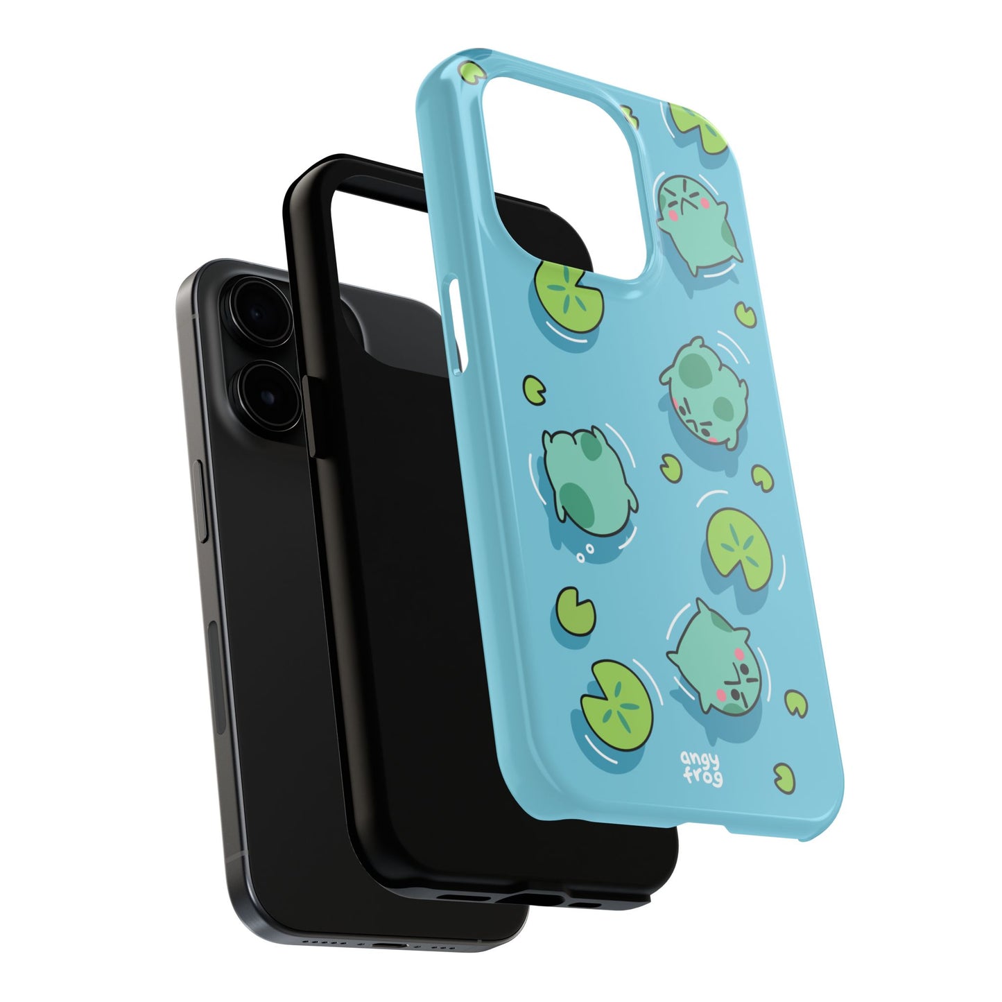 Angy Frog Tough Phone Cases