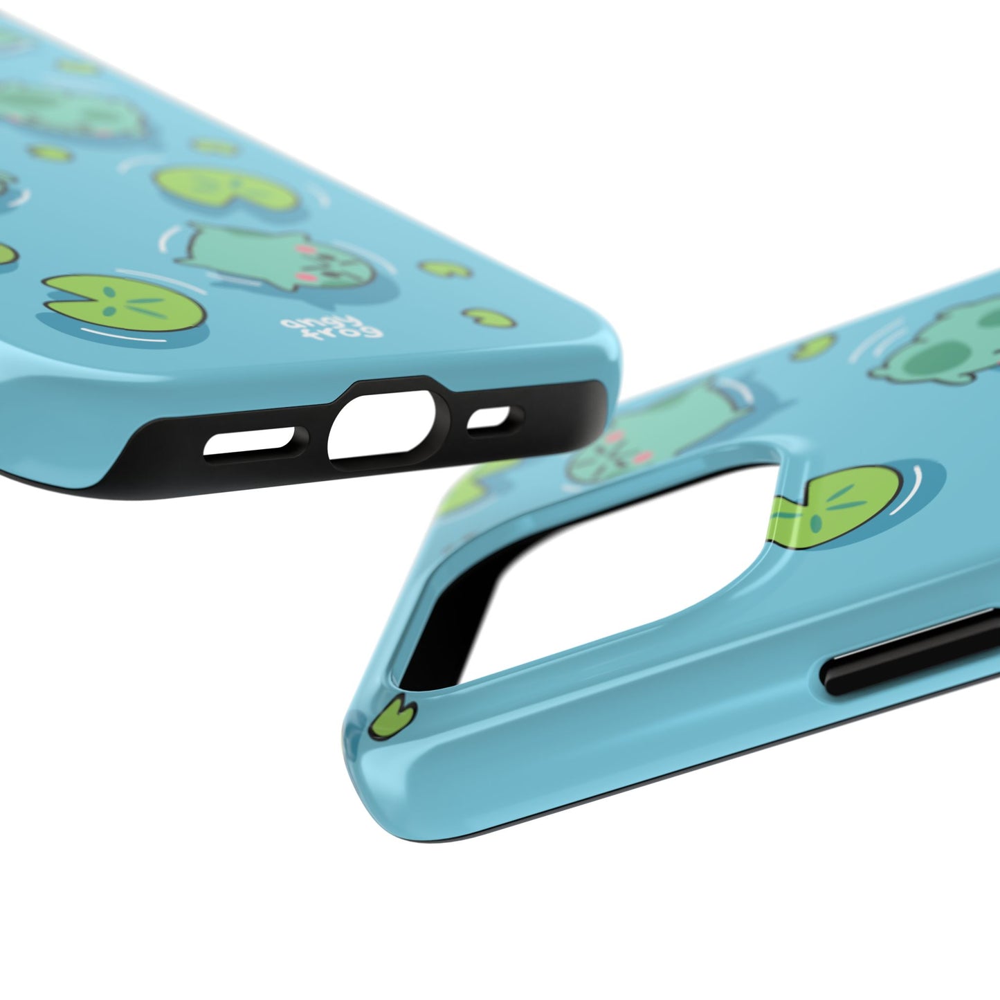 Angy Frog Tough Phone Cases