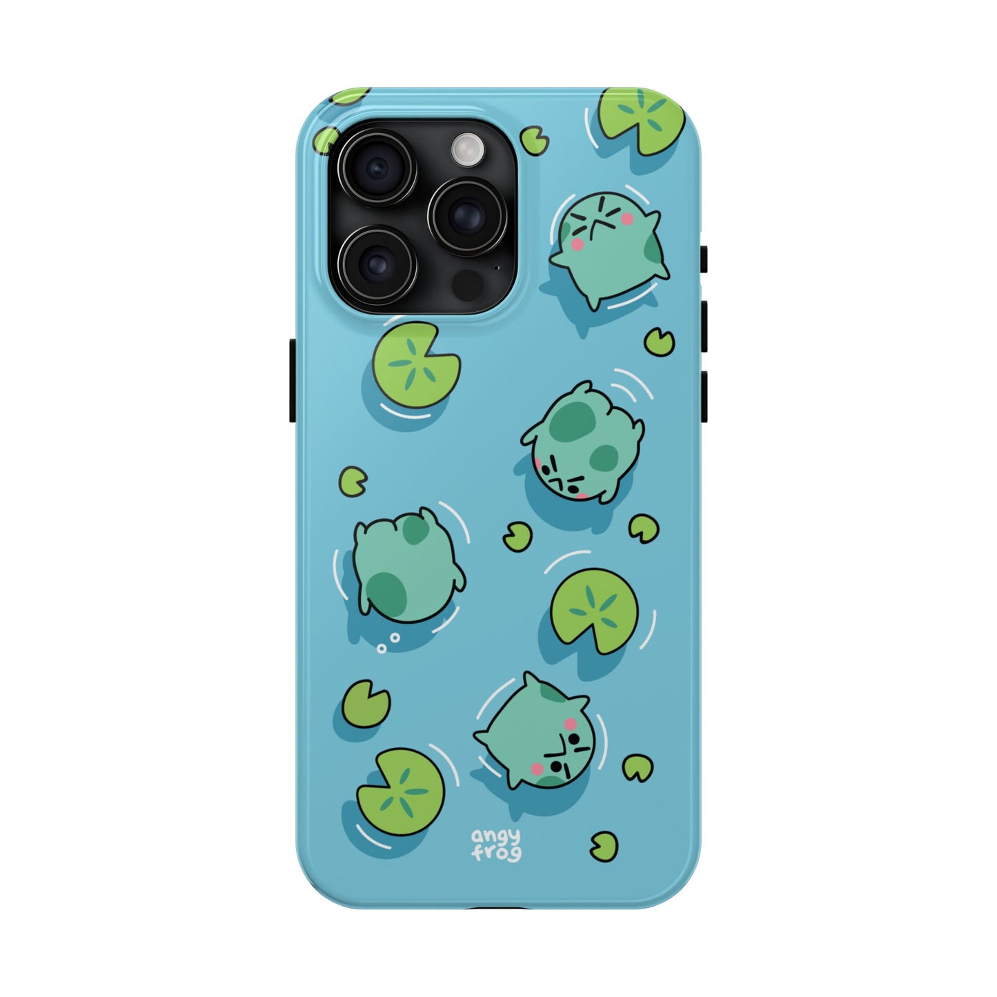 Angy Frog Tough Phone Cases