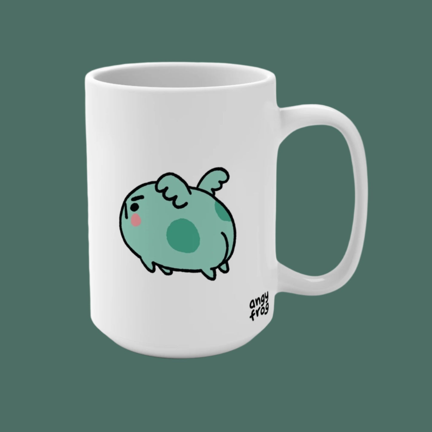 I Don't Give a Flying Frog 15oz Mug