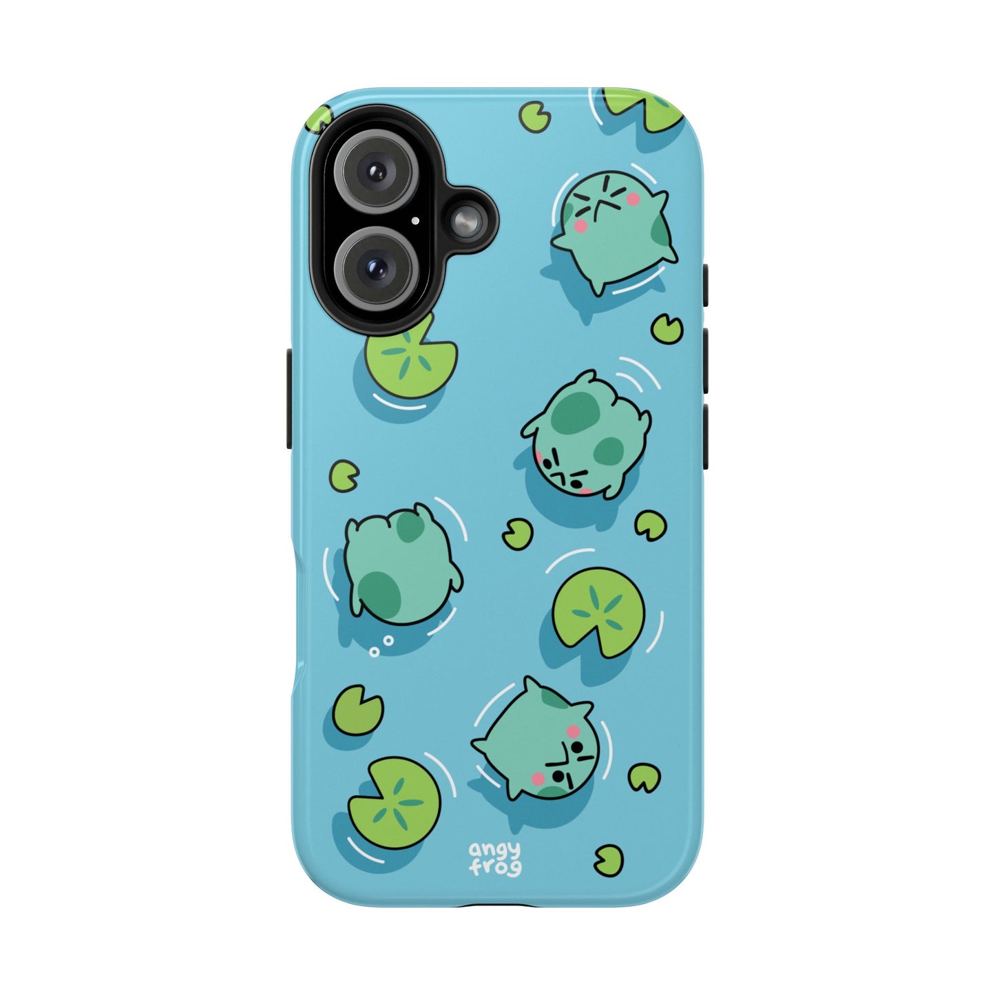 Angy Frog Tough Phone Cases