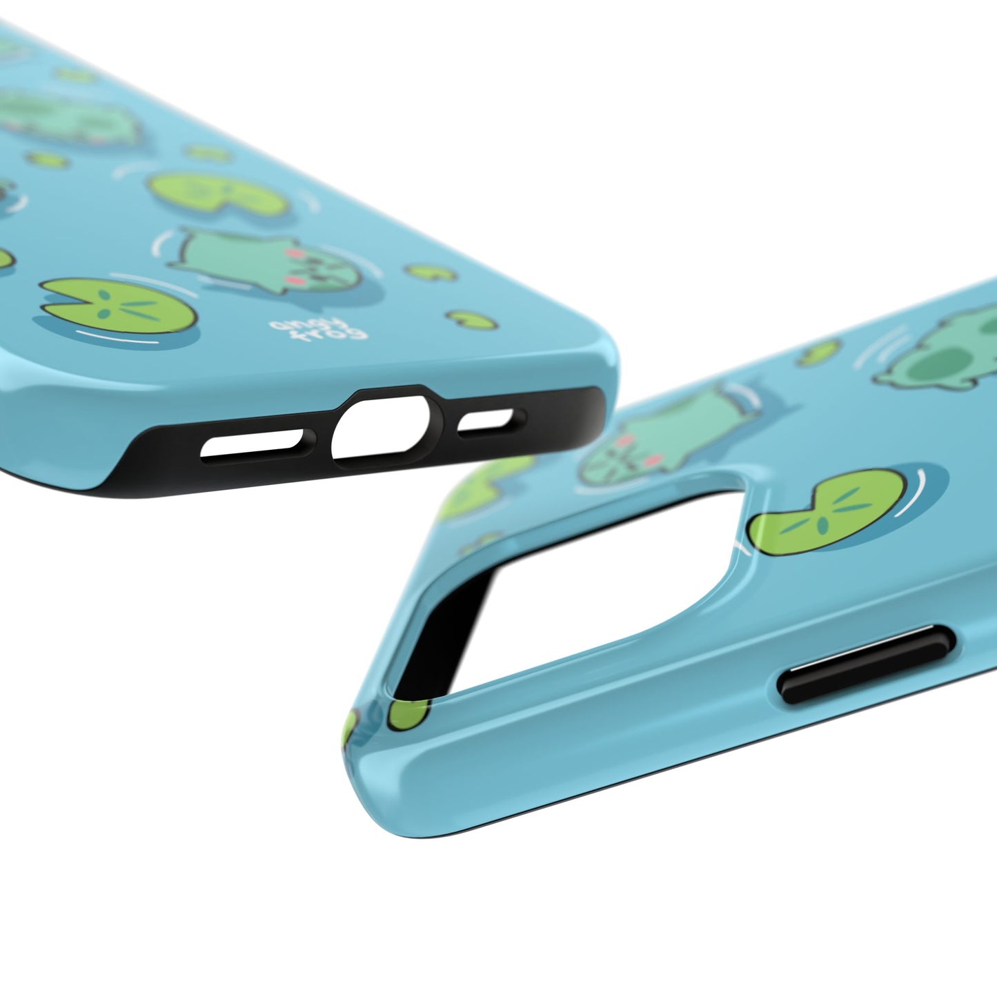 Angy Frog Tough Phone Cases