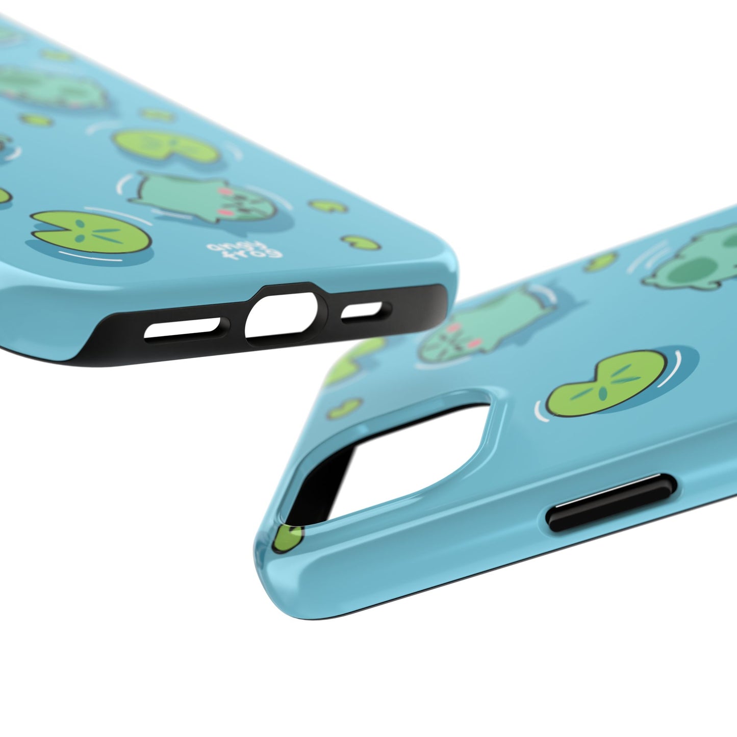 Angy Frog Tough Phone Cases