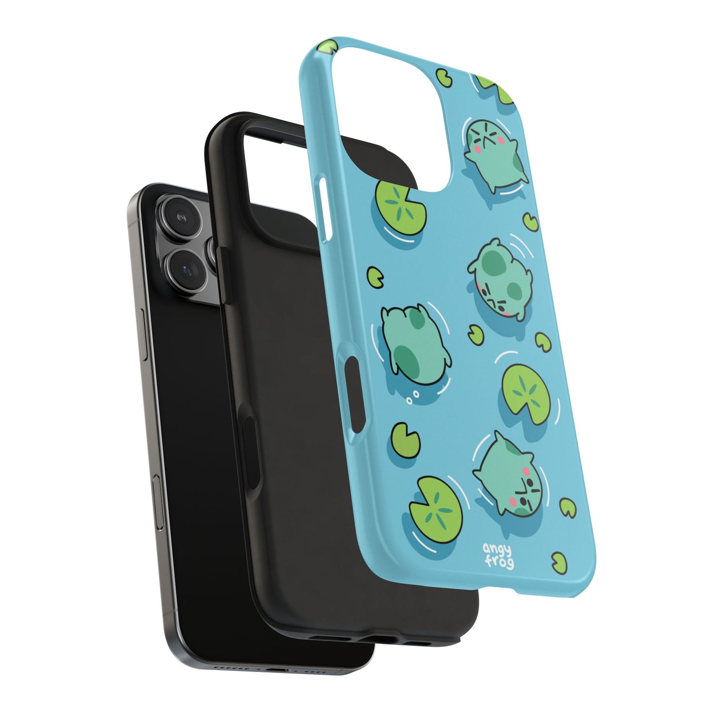 Angy Frog Tough Phone Cases