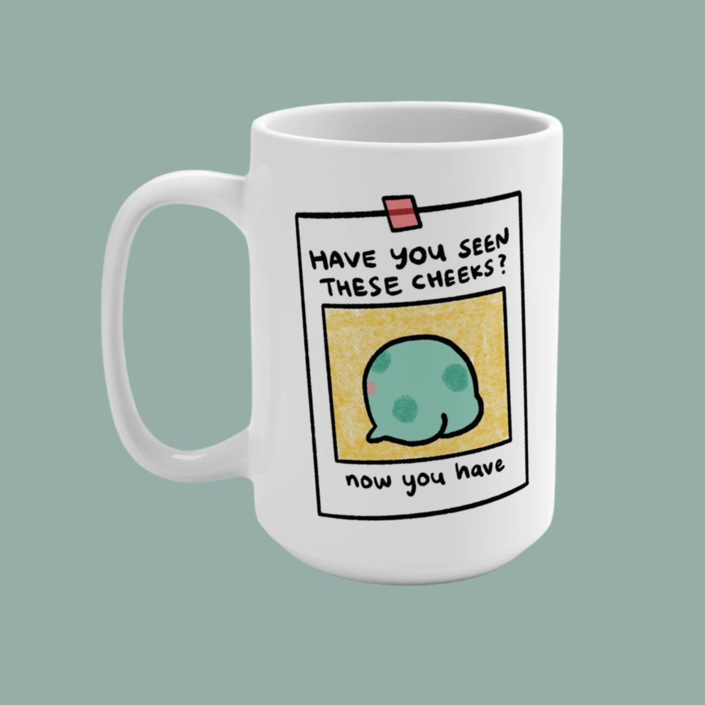 Angy Frog Have You Seen Him? 15oz Mug