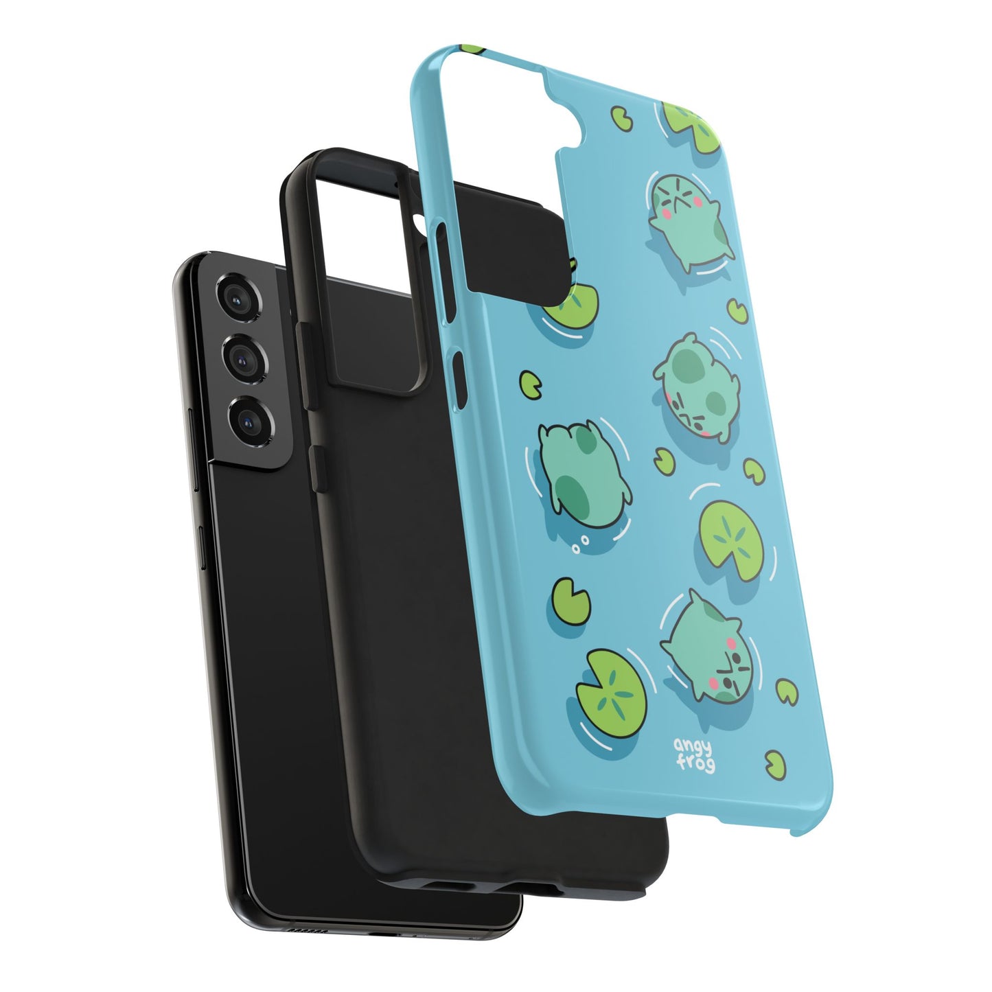 Angy Frog Tough Phone Cases