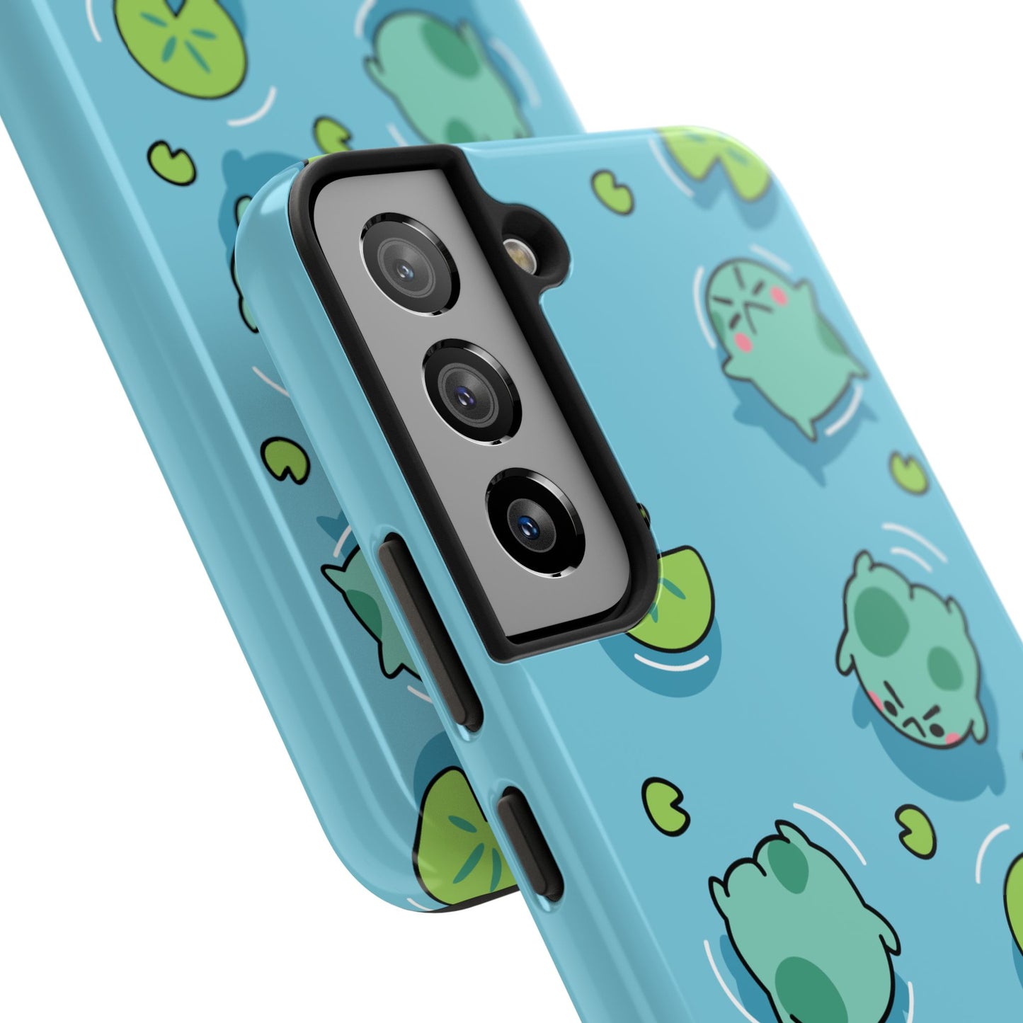 Angy Frog Tough Phone Cases