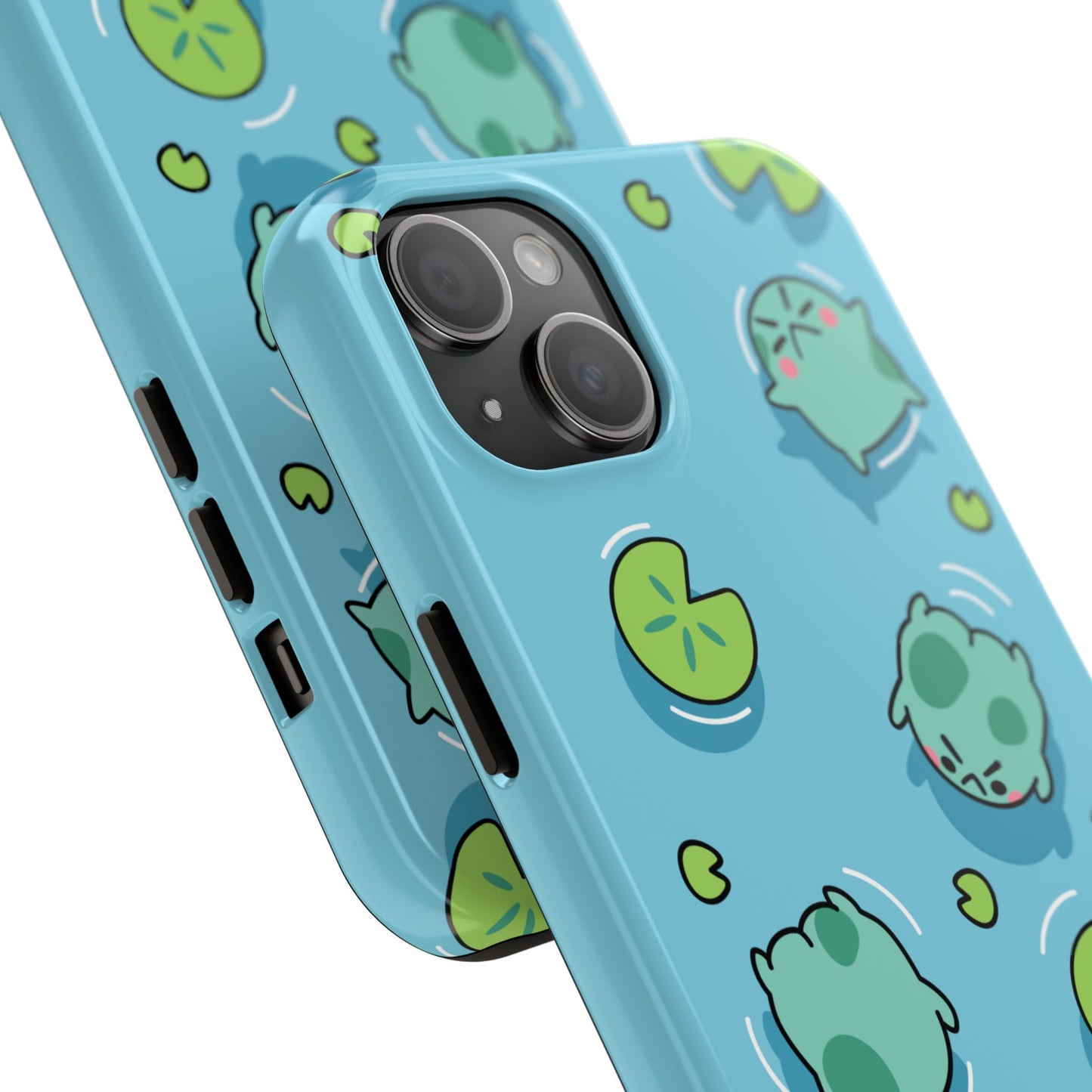 Angy Frog Tough Phone Cases