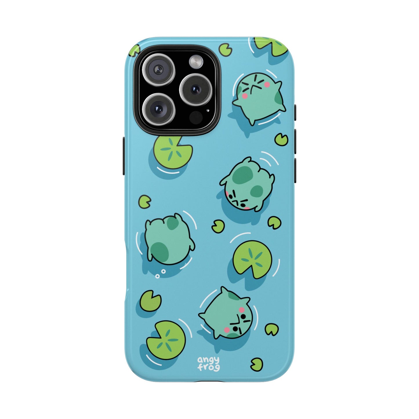 Angy Frog Tough Phone Cases