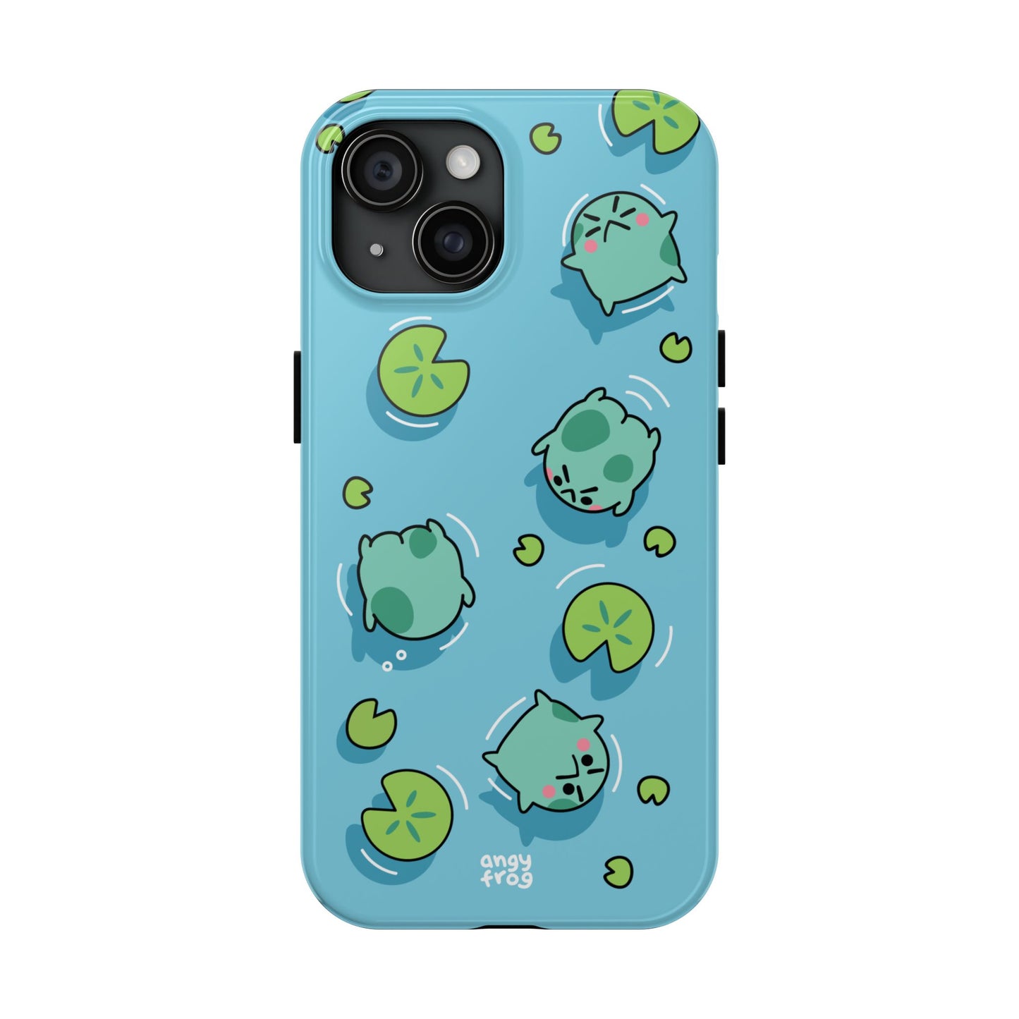 Angy Frog Tough Phone Cases