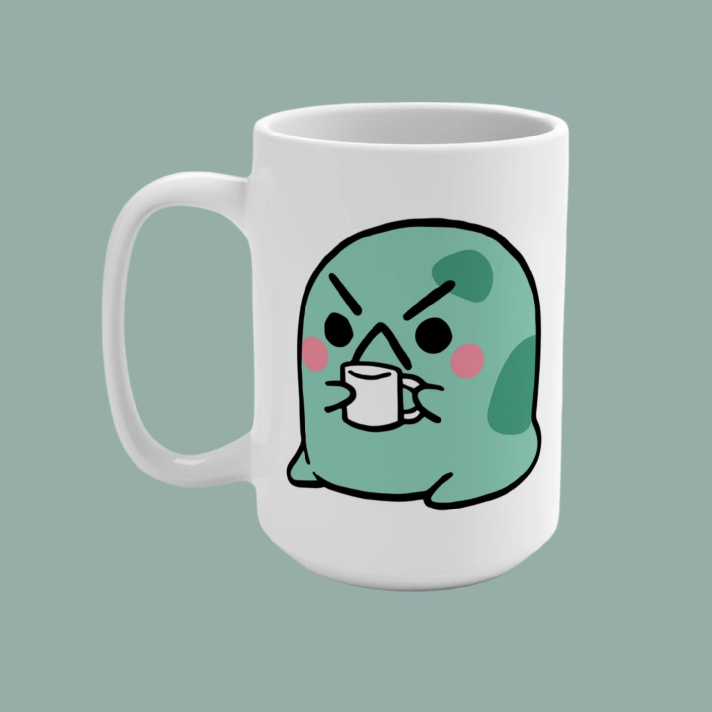 Angy Frog 15oz Mug