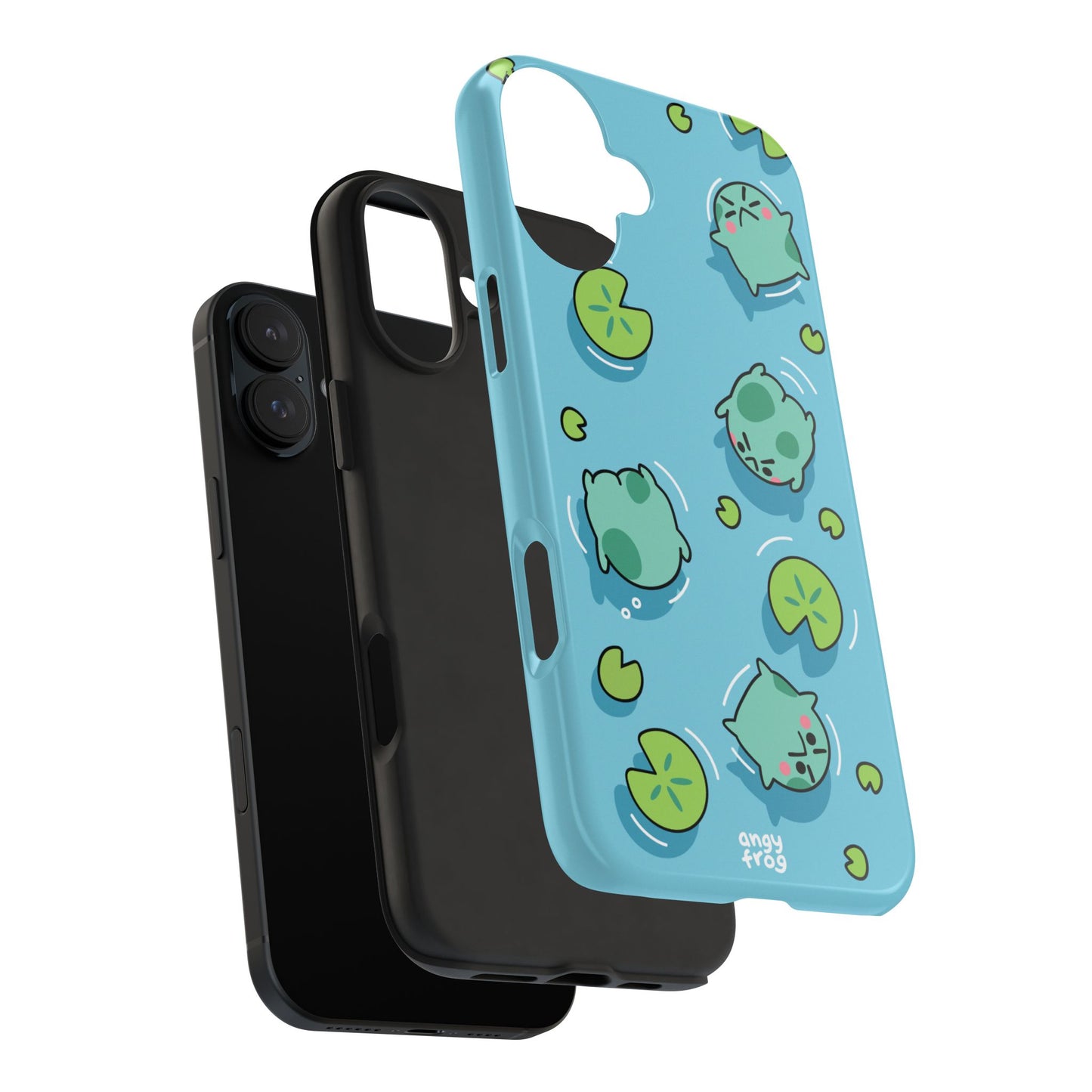 Angy Frog Tough Phone Cases