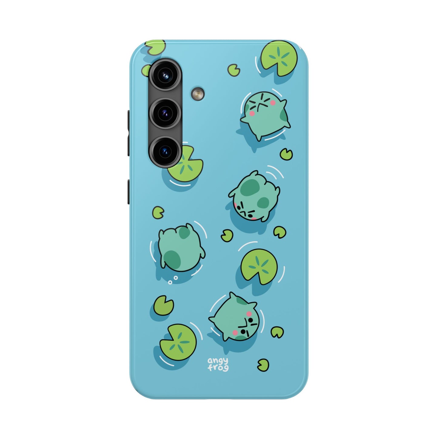 Angy Frog Tough Phone Cases