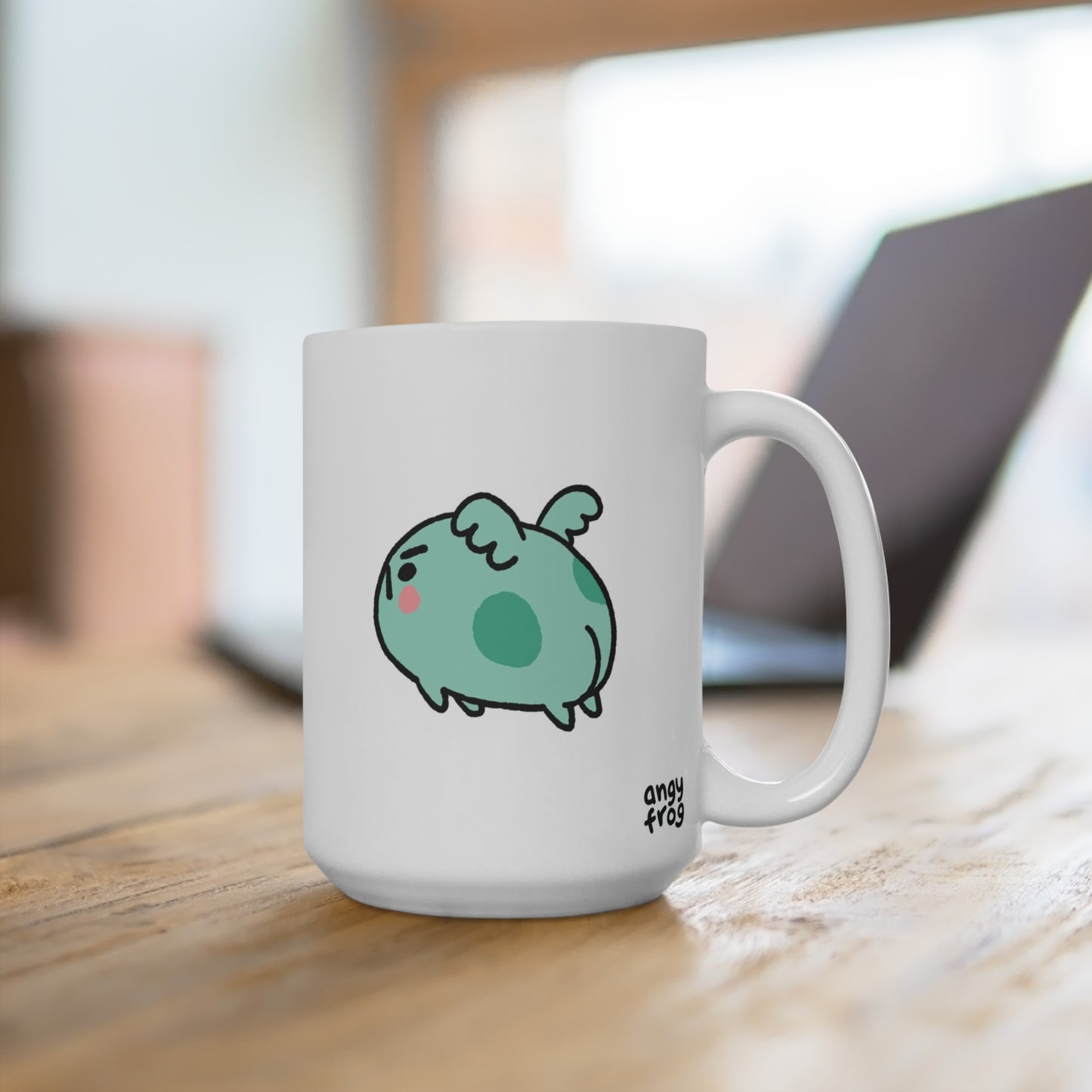 I Don't Give a Flying Frog 15oz Mug