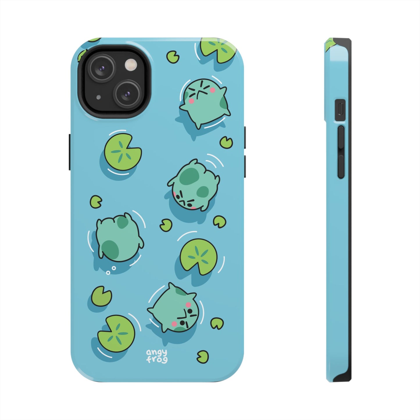 Angy Frog Tough Phone Cases