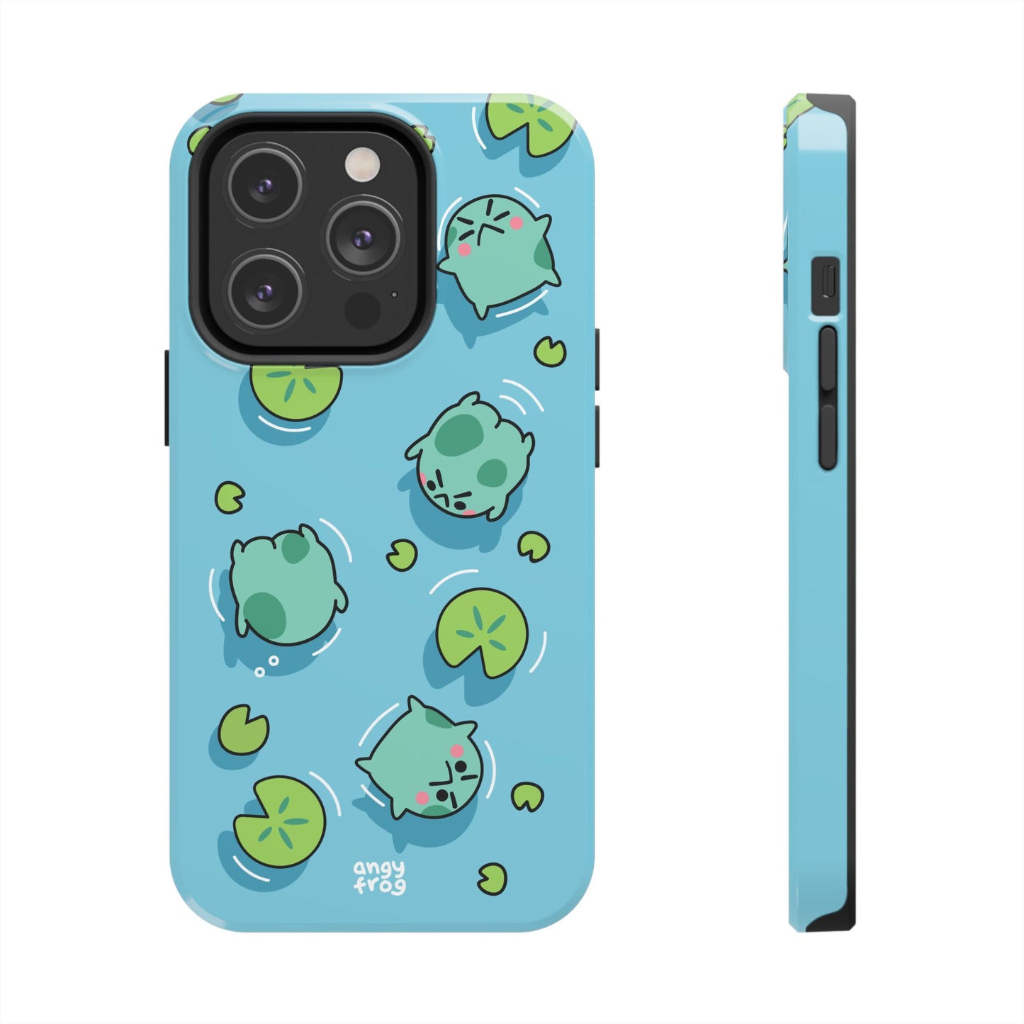 Angy Frog Tough Phone Cases