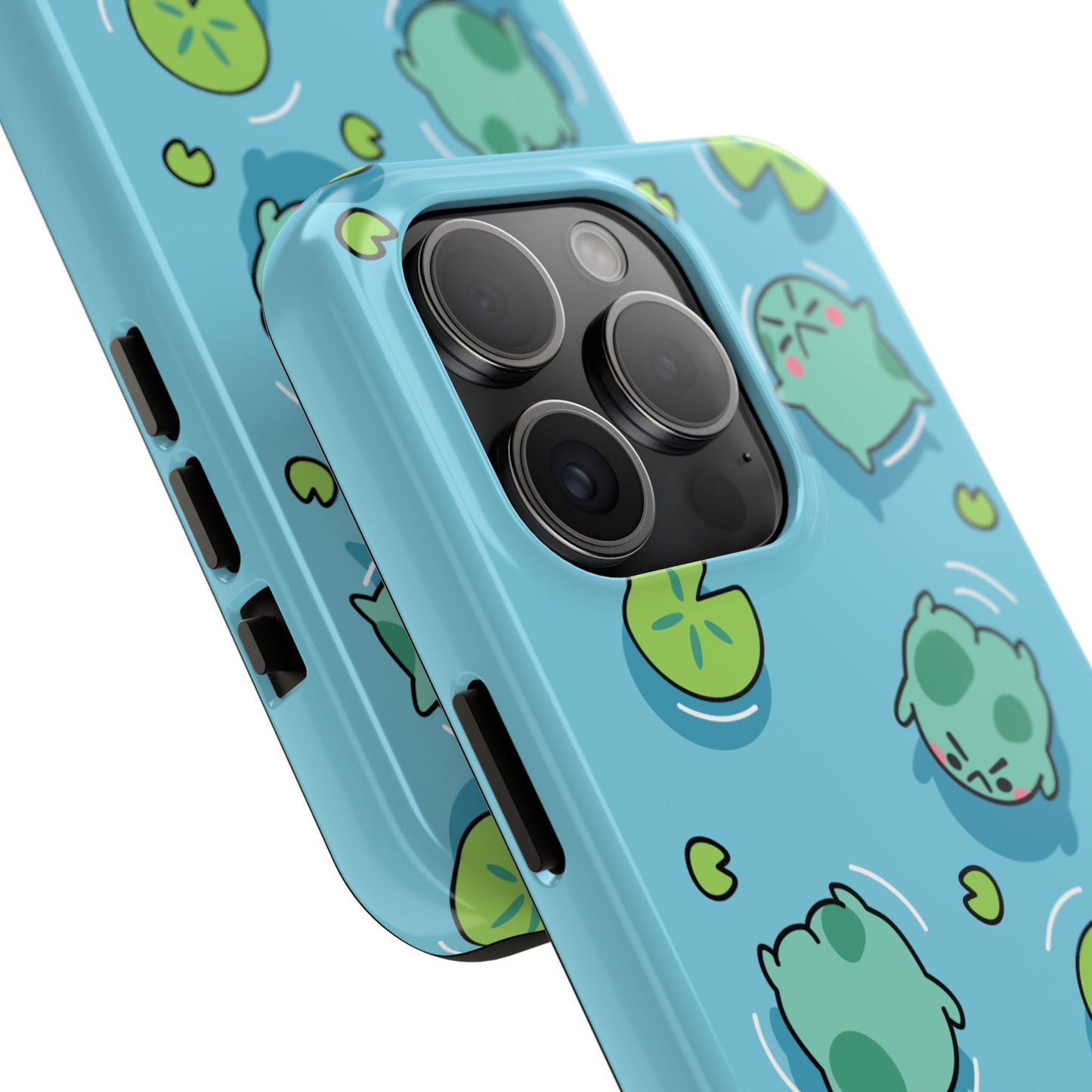 Angy Frog Tough Phone Cases