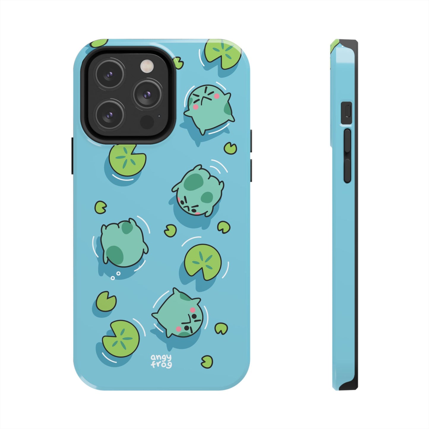 Angy Frog Tough Phone Cases