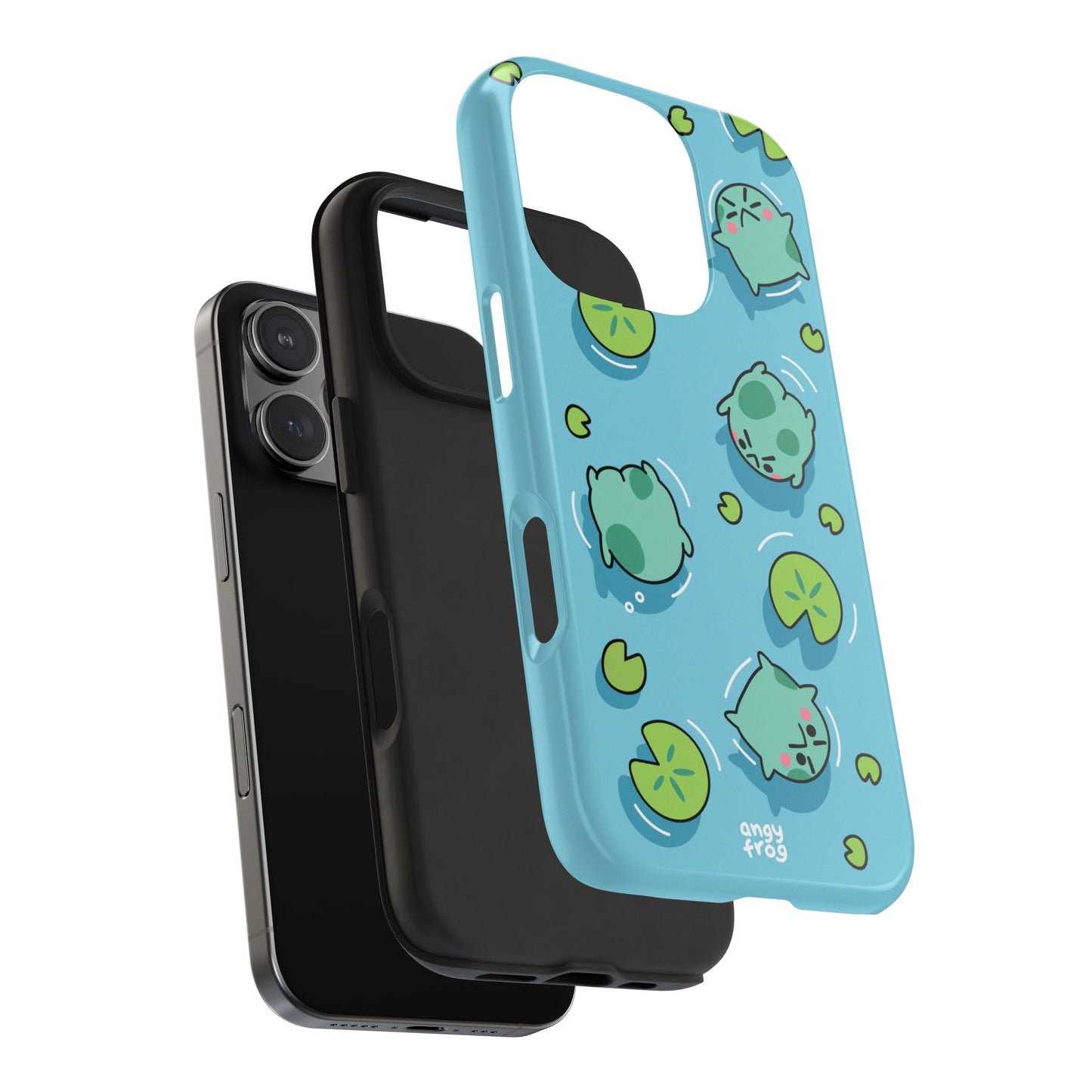 Angy Frog Tough Phone Cases