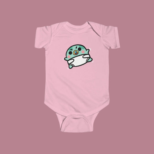 Baby Angy Frog Wiggle Onesie