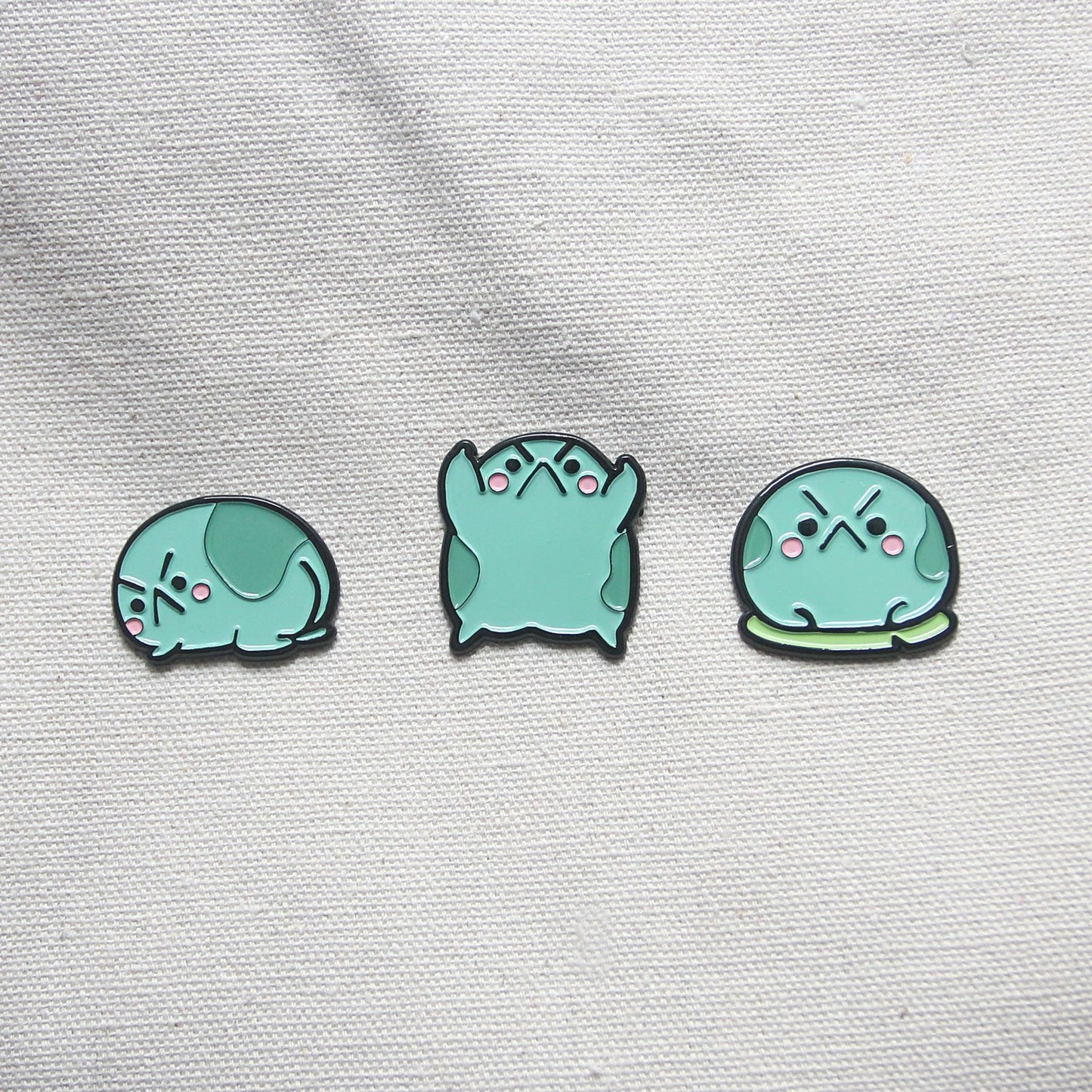 Angy Frog 3 Pin Collection Set [SPECIAL]