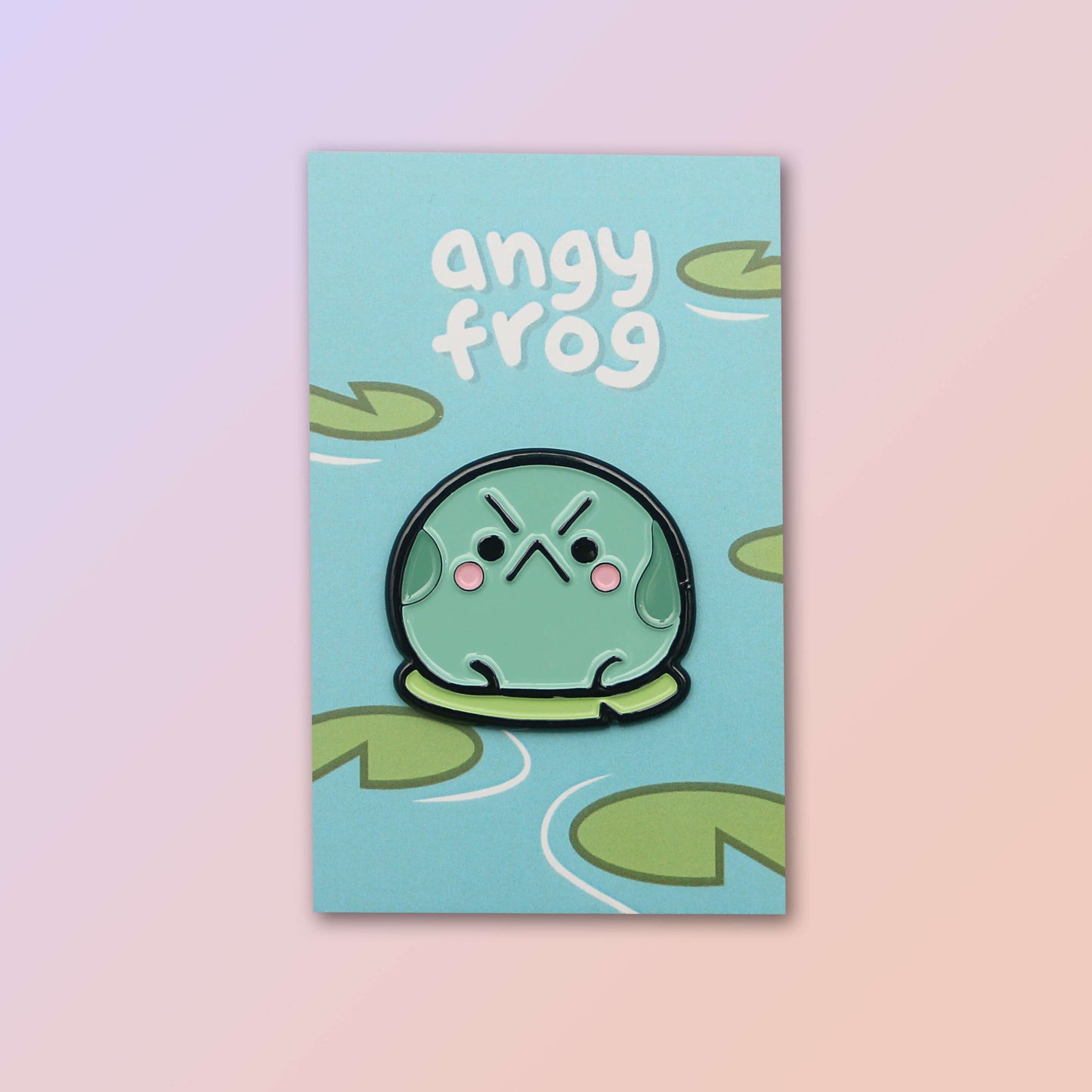 Angy Frog 3 Pin Collection Set [SPECIAL]